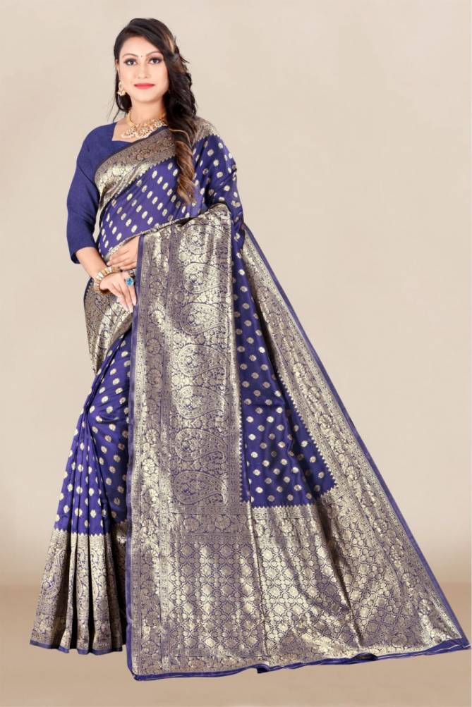 Vivera Pavitra 8 Festive Wear Designer Fancy Latest Banarasi Silk Saree Collection